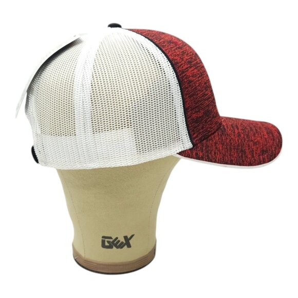 Peloton Mesh Strapback Cap Structured Trucker Chino Twill Baseball Hat NEW - Picture 11 of 13